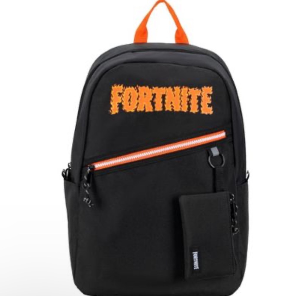 Fortnite Kids 18 inch Black Backpack NWT - Picture 3 of 5